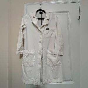 Blue Sky Scrubs cotton lab coat XXS